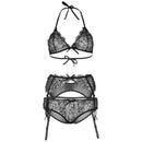 Leg avenue shinny set tre pezzi m-3