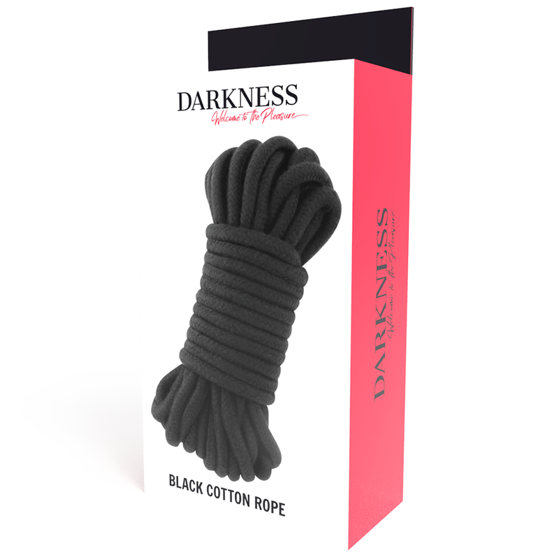 Darkness kinbaku rope 20 m - black-2