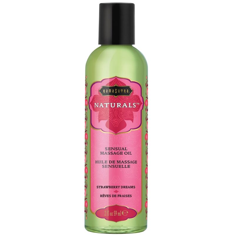 Kamasutra natural massage oil fragola sogni 59 ml