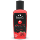 Luxuria voluptas gel alimentare stimolante effetto riscaldante - fragola 100 ml-0