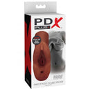 Pdx plus + perfect pussy doppio stroker - marrone-3