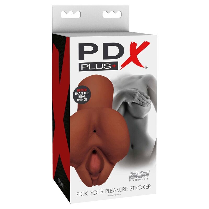 Pdx plus + scegli il tuo stroker del piacere - marrone-3
