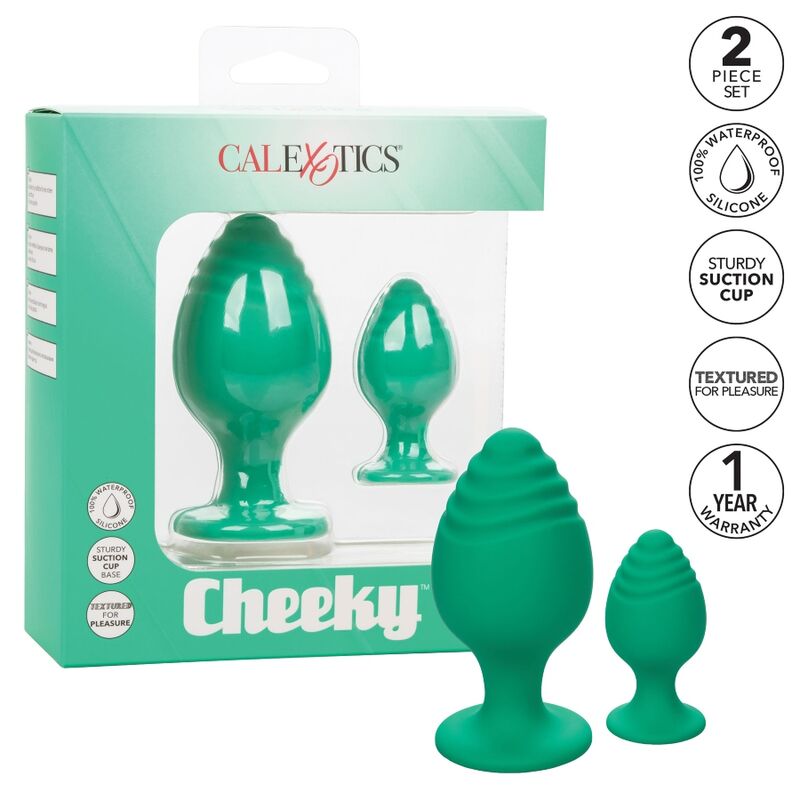 Calex cheeky buttplug - verde-0