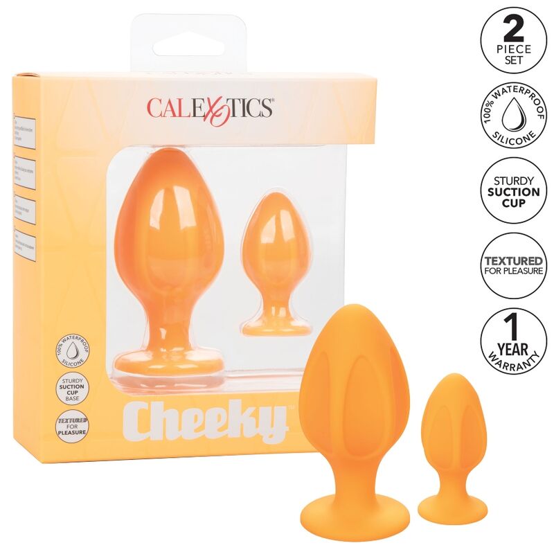 Calex cheeky buttplug - arancio-0