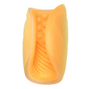 Masturbatore con impugnatura con perline calex - arancio-4