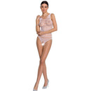 Bodystocking passion woman bs086 - taglia unica bianco-0