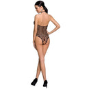 Passion woman bs087 bodystocking - nero taglia unica-1
