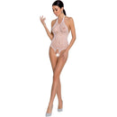 Bodystocking passion woman bs087 bianco taglia unica-0
