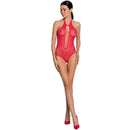 Bodystocking passion woman bs088 - rosso taglia unica-0