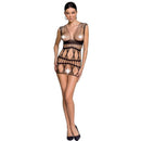 Bodystocking passion woman bs089 - nero taglia unica-0