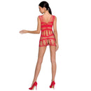 Bodystocking passion woman bs089 - rosso taglia unica-1