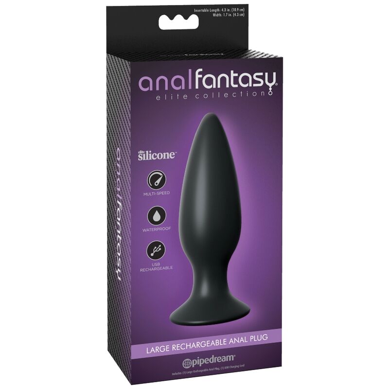 Anal fantasy elite collection grande spina anale ricaricabile-2