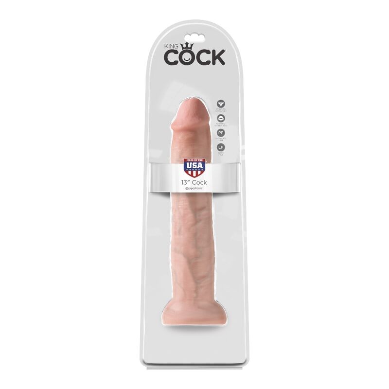 Dildo realistico king cock 33 cm-2
