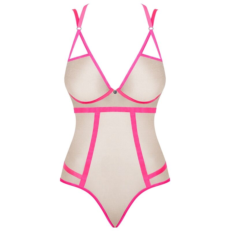 Ossessivo - nudelia teddy - rosa s / m-2