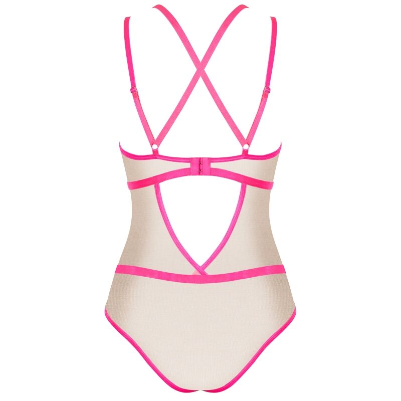 Ossessivo - nudelia teddy - rosa s / m-3