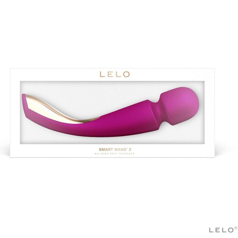 Lelo smart wand 2 massager medium deep rose-3