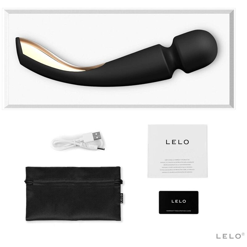 Lelo - smart wand 2 massager medium black-4