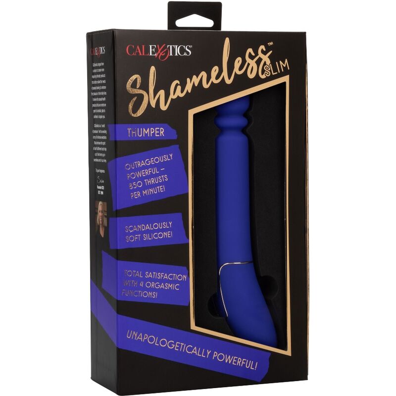 Calex shameless slim thumper - blu-7