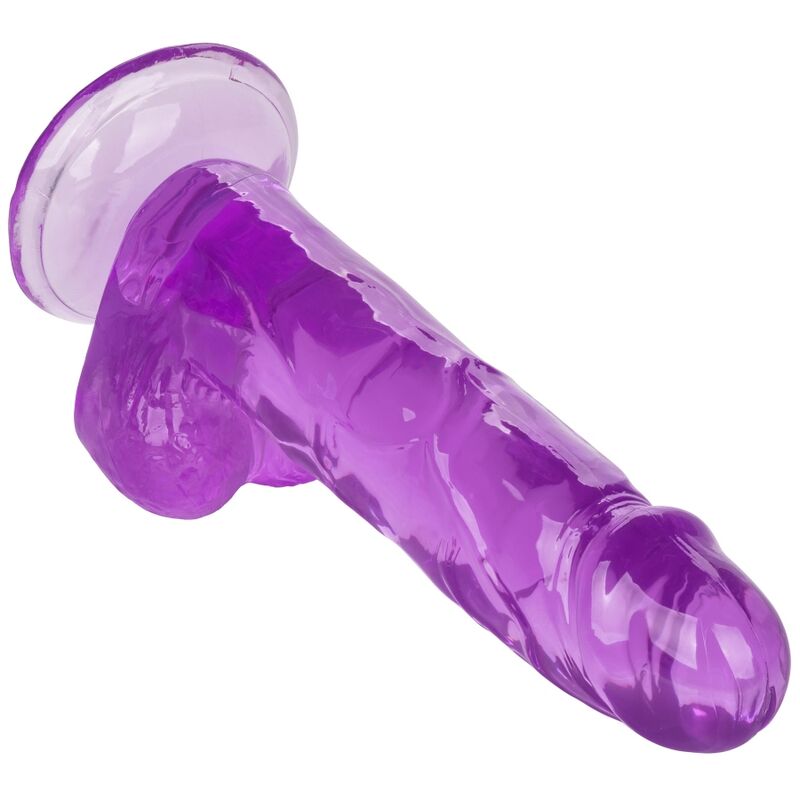 Dildo regina dimensioni calex - viola 15,3 cm-2