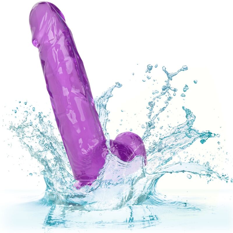 Dildo regina dimensioni calex - viola 15,3 cm-6