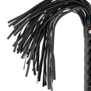 Begme black edition flogger in pelle vegana-1