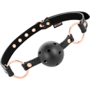 Begme black edition ball gag vegan in pelle-0