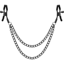 Clip per capezzoli begme red edition con catena-0