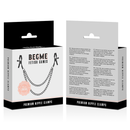 Clip per capezzoli begme red edition con catena-2