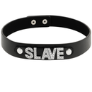 Coquette chic desire choker in pelle vegan - slave-1