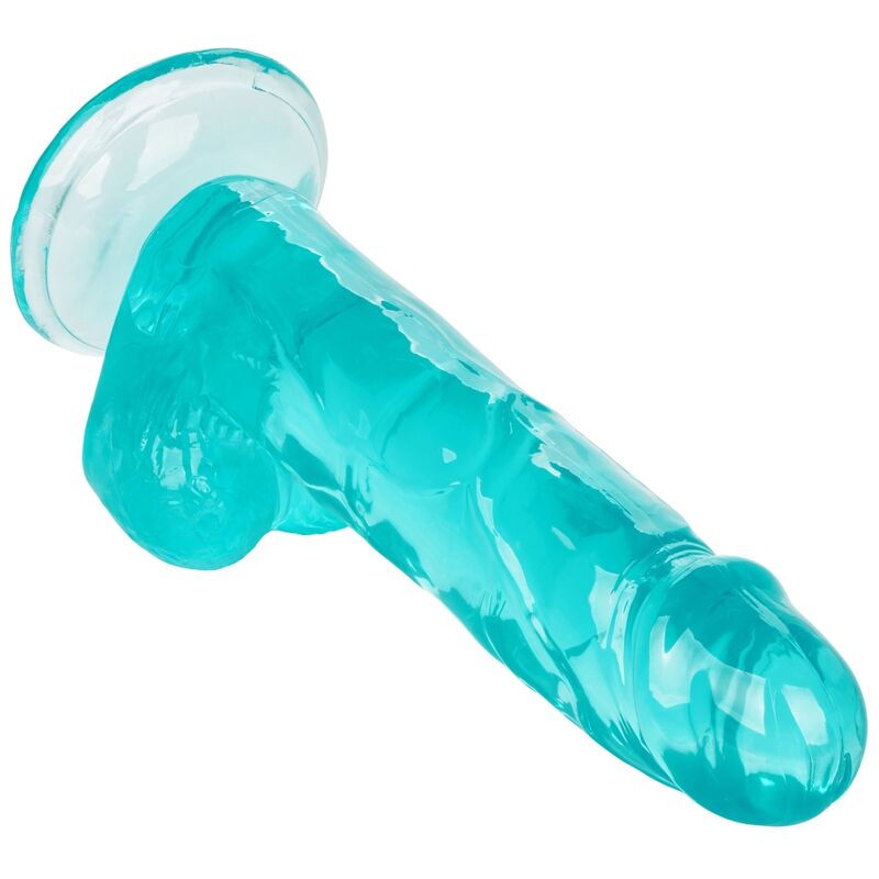 Dildo regina dimensioni calex - blu 15,3 cm-1