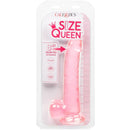 Dildo regina dimensioni calex - rosa 20,3 cm-6