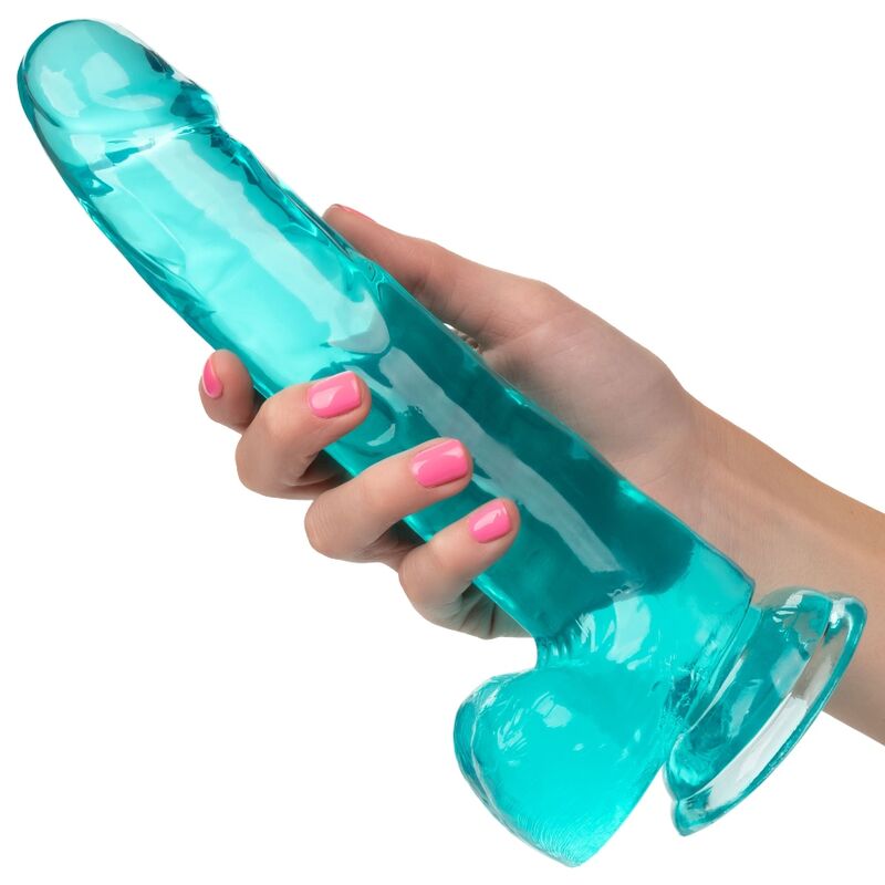 Calex size queen dildo - azul 20.3 cm-2