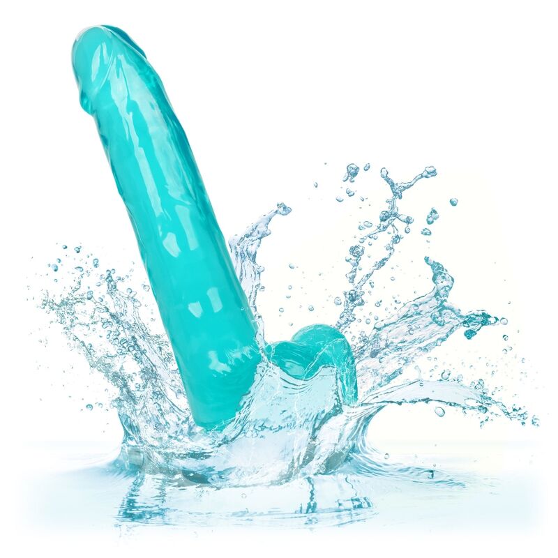 Calex size queen dildo - azul 20.3 cm-4