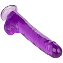 Dildo regina dimensioni calex - viola 25,5 cm-2