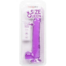 Dildo regina dimensioni calex - viola 25,5 cm-6