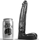 Dildo tutto nero 21cm-0