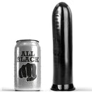 Dildo tutto nero 19cm-0