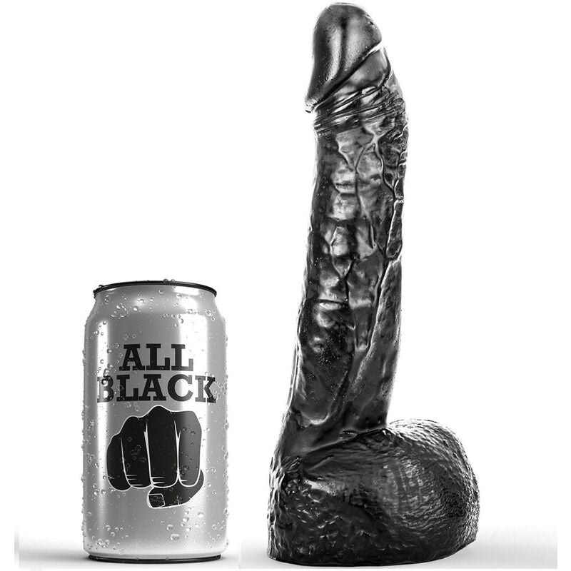 Tutto nero dildo fisting 20 cm-0