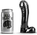 Dildo tutto nero 15cm-0