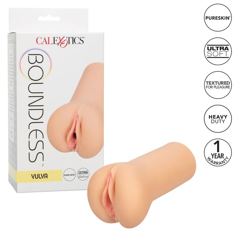 Calex boundless vulva masturbador - tono light-1