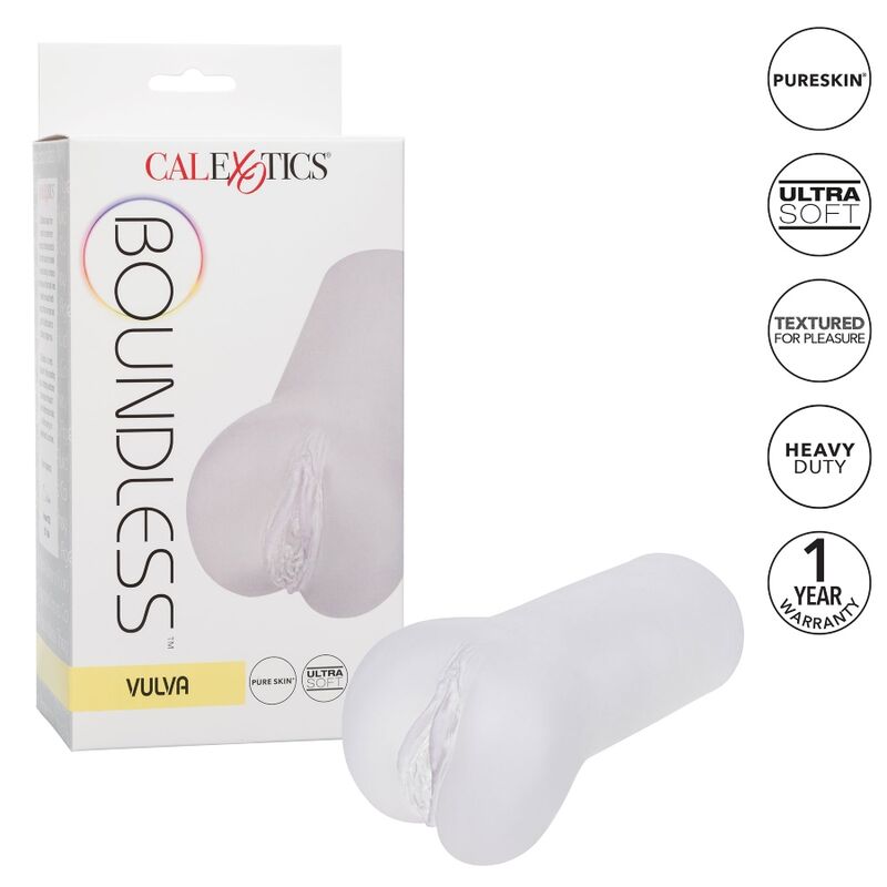 Calex boundless vulva stroker - trasparente-1