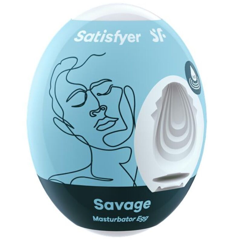 Uovo masturbatore savage soddisfacente-0