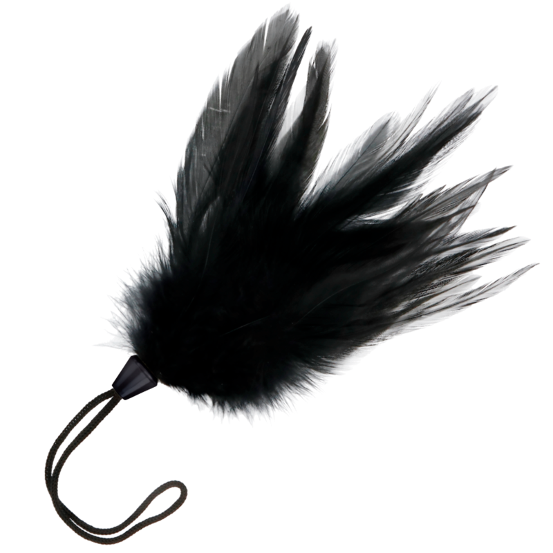 Darkness black feather 17cm-1