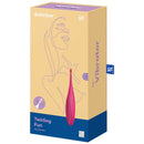 Vibratore soddisfacente twirling fun tip - rosa-4