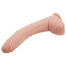 Bellissimo incontro alex lifelike skin dildo 27 cm-11