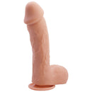 Bellissimo incontro johnson lifelike skin dildo 22 cm-8