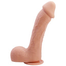 Bellissimo incontro johnson lifelike skin dildo 22 cm-0