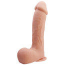 Bellissimo incontro johnson lifelike skin dildo 22 cm-9