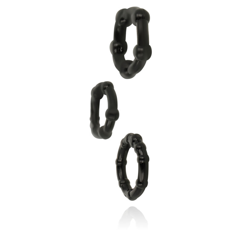 Set 3 anelli in silicone ohmama-1