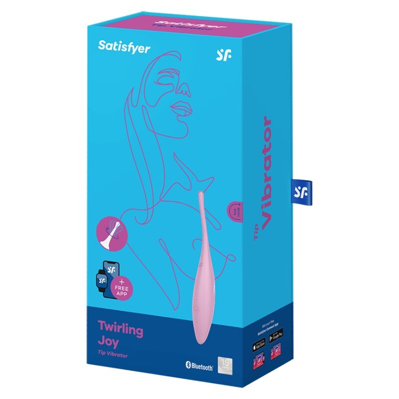 Satisfyer twirling joy clit tip stimolante - rosa-3